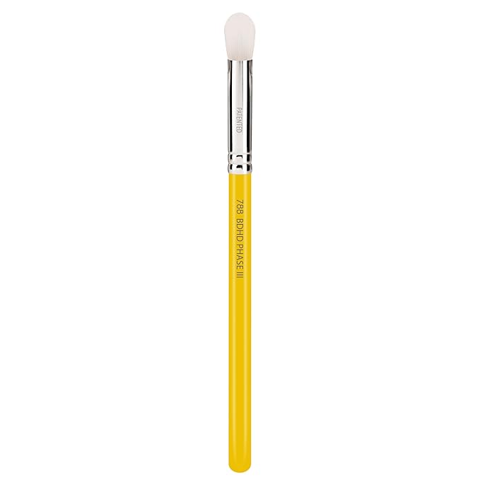 Bdellium Tools Professional Makeup Brush - Studio Series 788 BDHD Phase III Blending/Concealing - With Soft Natural Fibers, For Blend & Soften (Yellow, 1pc)