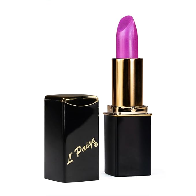 L'Paige L21 - ELECTRIC FUCHSIA Designer Lipstick | Aloe Vera-Based, Long-Lasting, Moisturizing | Vibrant Fuchsia with Glossy Radiant Finish
