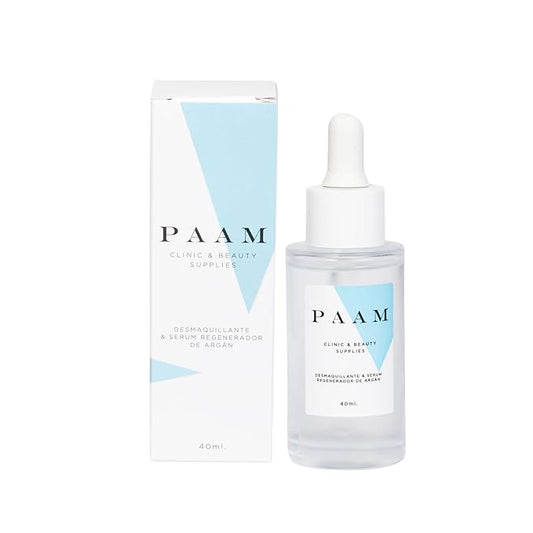 PAAM | Make-up Remover & Argan Regenerating Serum PAAM 40ml. 5 IN 1 | Make-up remover, eyelash strengthener, moisturizing and antioxidant serum. Ideal for all skin types.