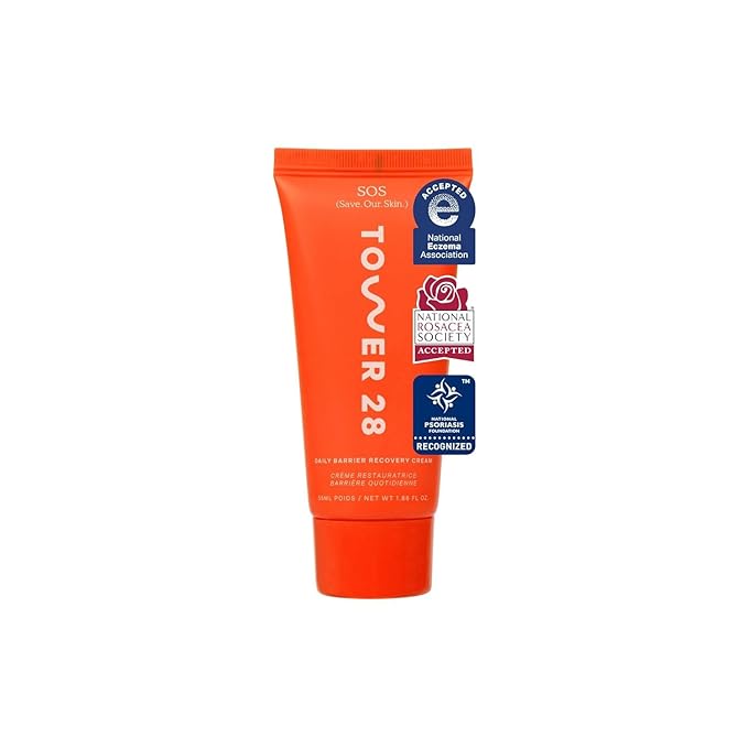Tower 28 Beauty SOS Daily Skin Barrier Redness Recovery Moisturizer 1.86 oz / 52.73 g