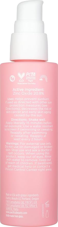Pacifica Kind Tint SPF 30 Vegan Collagen Primer – Tinted Mineral Sunscreen & Makeup Primer, Broad Spectrum UVA/UVB Protection, Hydrates & Primes, Vegan