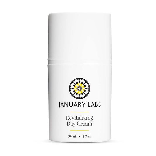 Revitalizing Day Cream, Peptide Rich Face Moisturizer, Safe for Sensitive Skin & Dry Skin, 1.7 Ounce Airless Bottle