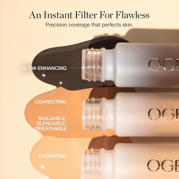 Ogee Complexion Perfecting Under Eye Concealer - Certified Organic Full Coverage Concealer - Buildable Coverage - TEAK 10.80W - Medium Deep (Warm Undertones)