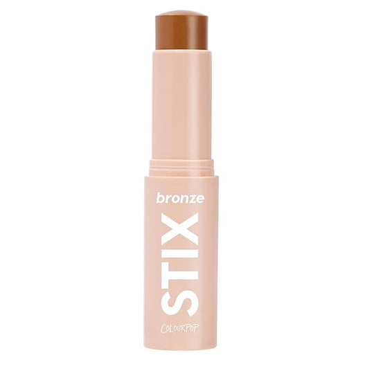 ColourPop Cream Bronzer Stick - Blendable Cream Contour & Glowy Summer Makeup with a Natural, Matte Finish - Buildable Formula for Shimmer-Free, Sun-Kissed Warmth - Rincon Point (0.28 oz)