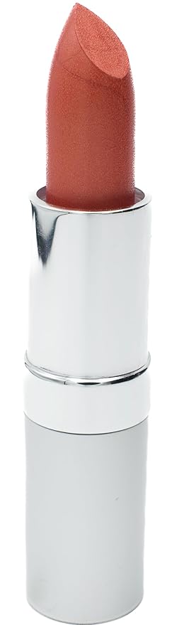 Orange Sunset Shimmering Red Orange Metallic Frosted Lipstick Color Moisturizing Paraben Free, No Animal Testing & Cruelty Free Lip Makeup Color