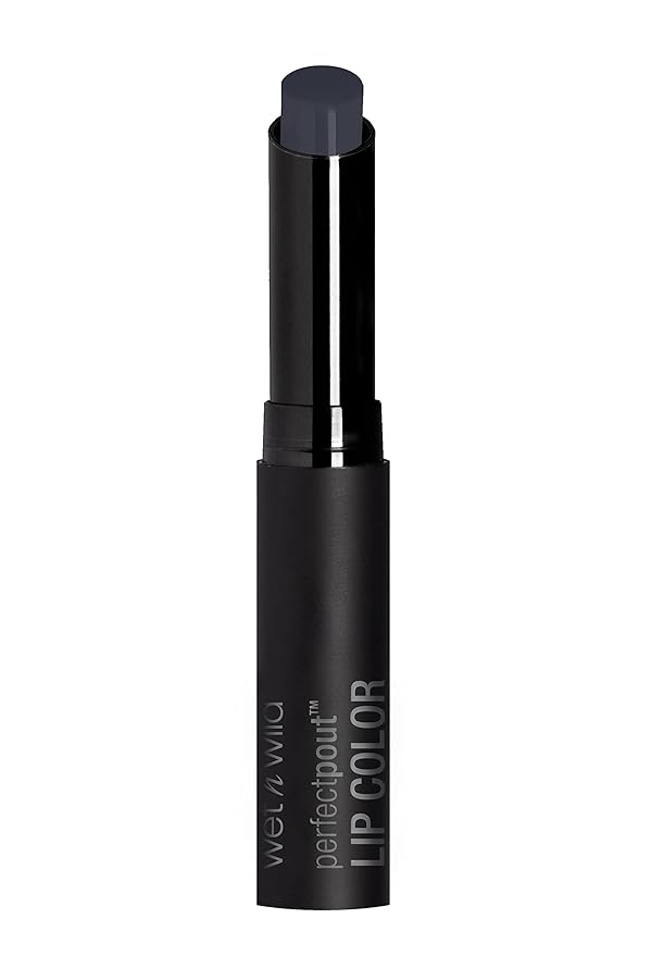 wet n wild Perfect Pout Lipstick, Black Power Outage Vegan | Gluten-Free | Cruelty-Free | Lip Color