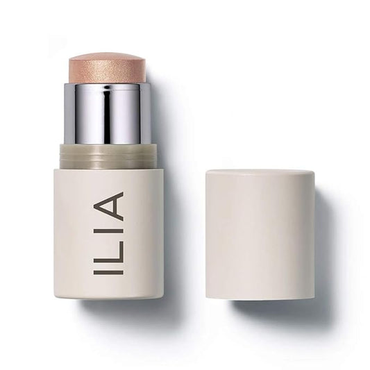 ILIA - Multi-Stick For Lips + Cheeks | Buildable, Creamy, Multi-Use Color Formula for All Skin Types | Nourish, Soften, Protect | Non-Toxic, Vegan, Cruelty-Free (Stella by Starlight, 0.15 oz | 4.5 g)