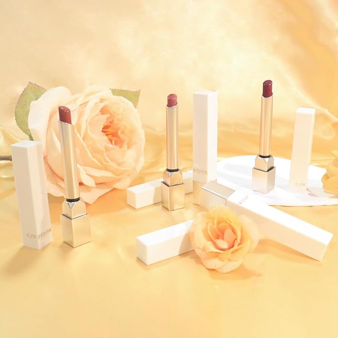 Wine Red Matte Lipstick Set for Older Women,Velvet Long Lasting Waterproof Smudge Proof Lip Stick,24 hr Hours Magic Lipstick 24 Hours Original Lip Stick Stain Makeup Kit Lip Makeup Gift,Vegan