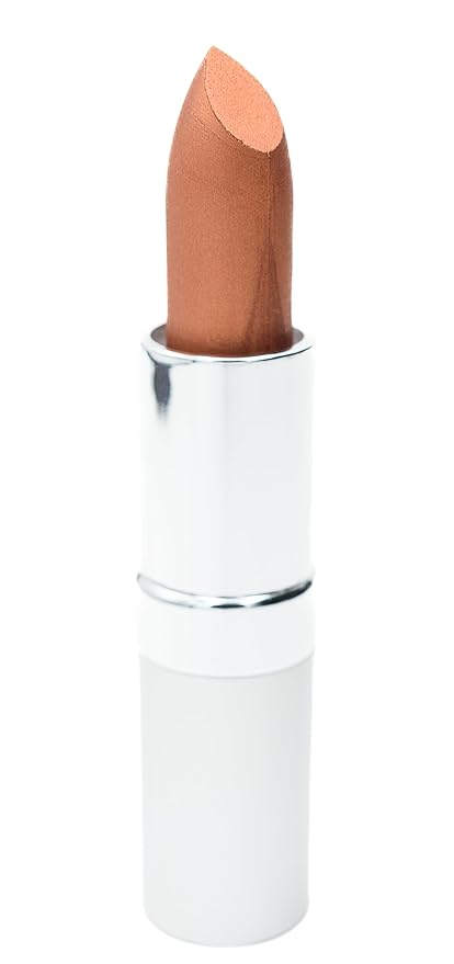 Copper Glitz Rusty Red Orange Metallic Frosted Lipstick Color Moisturizing Paraben Free, No Animal Testing & Cruelty Free Lip Makeup Color
