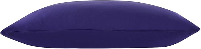 ALASKA BEAR Silk Pillowcase 100 Percent Mulberry Silk, Standard (1, Vibrant Purple)
