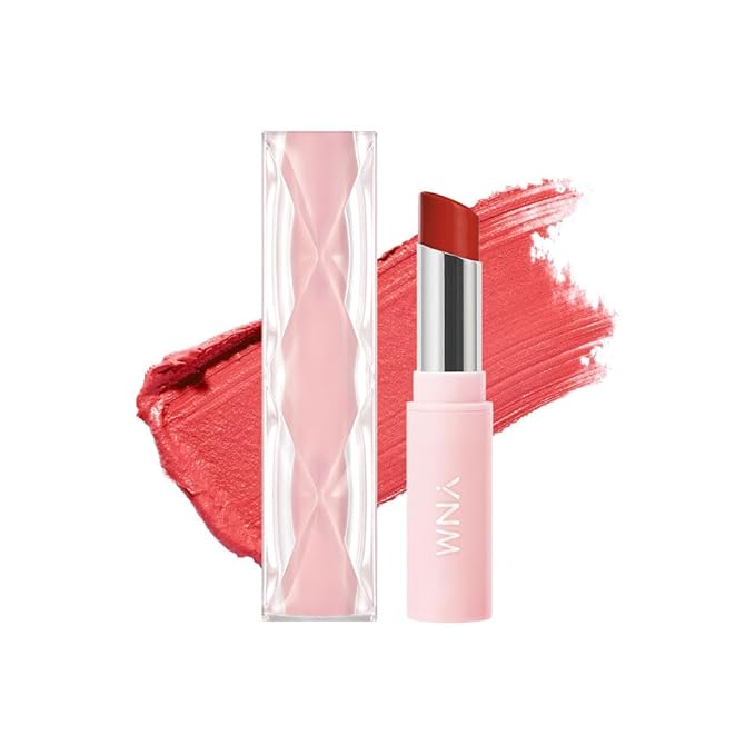 YNM Cream Matte Lipstick, Pigmented Long Lasting Velvet Finish, Creamy Soft Texture, Full Coverage, Lightweight, Moisturizing, Hydrating Lipstick for Women, DEAR PEACH, 0.19 Fl Oz