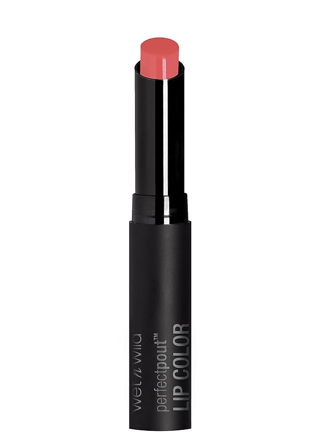 Lipstick By Wet n Wild Perfect Pout Lipstick Lip Color Pink Fiesta Party | Non-Tacky | Non-Sticky | Long Lasting