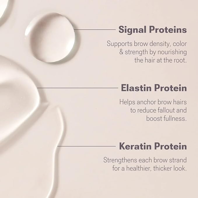 NULASTIN Shape Altering Eyebrow Serum - Brow Serum to Shape & Define - Improves the Appearance of Sparse Eyebrows for a Fuller Look - Enriched with Hair-Strengthening Ingredients (0.1 Fl Oz)