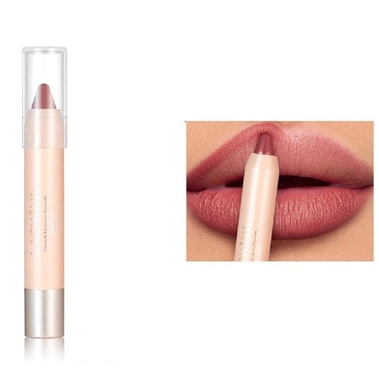 Waterproof Matte Lipstick with Lip Liner, Non-Stick Cup, Hook Pencil (1)