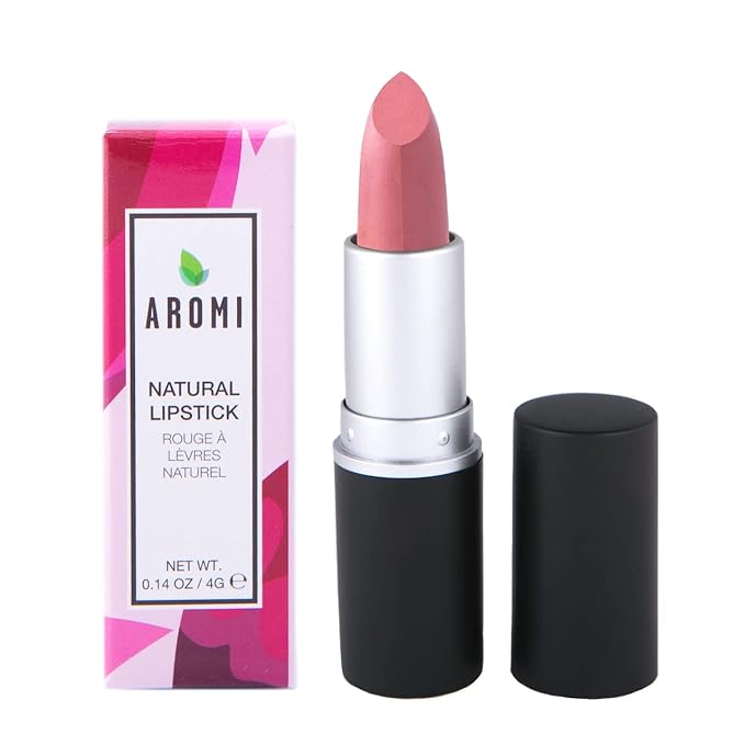 Aromi Natural Lipstick | Vegan, Cruelty-free Beauty, Handcrafted, Small Batch, Dye-free, Palm-free (Wild Russet)