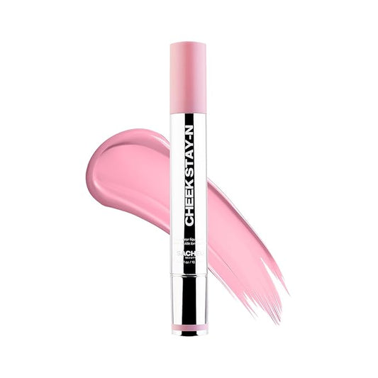 Sacheu Cheek STAY-N Liquid Blush for Cheeks — High Pigment, Buildable, Lightweight Cream Blush Infused With Squalane, for Dewy & Radiant Flushed Cheeks — Long-lasting & Cruelty Free, I'm Cute