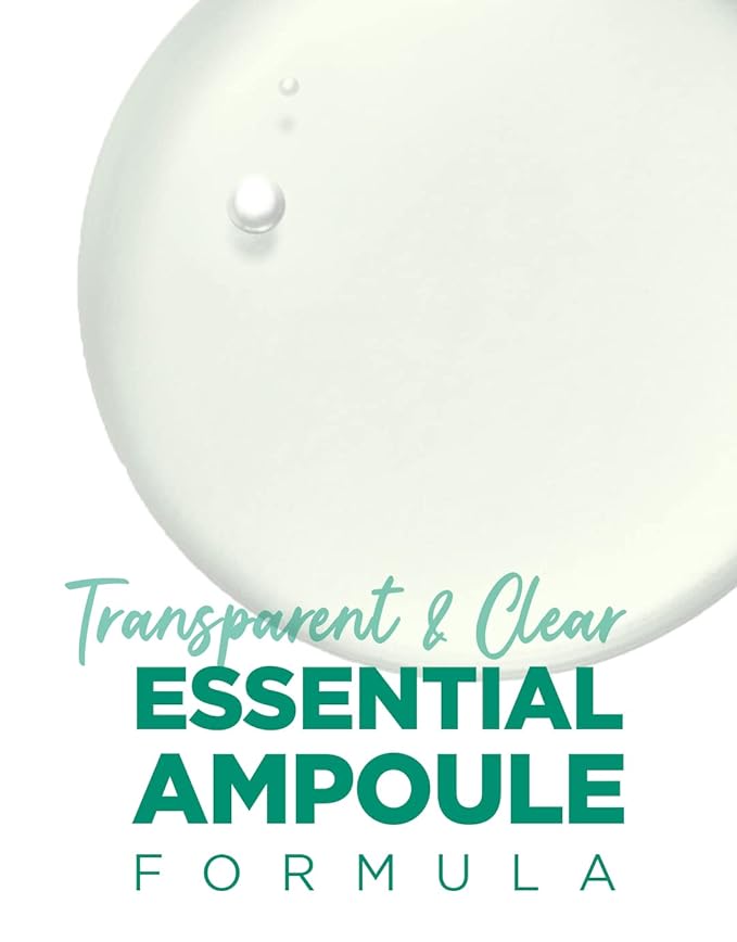 AMPLE:N Centel Calming Shot Ampoule - Korean Soothing Face Serum with Centella Asiatica to Calm Irritated & Sensitive Skin - Redness Relief, Acne Spot Treatment & Moisturizing, 3.38 fl.oz.