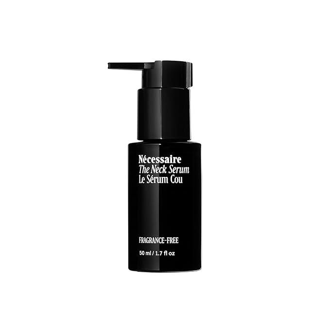 Nécessaire The Neck Serum. Fragrance-Free. 5 Peptides for Tech + Aged Neck. Skin Feels Firm, Looks Lifted. Hypoallergenic. Dermatologist-Tested. 50 ml
