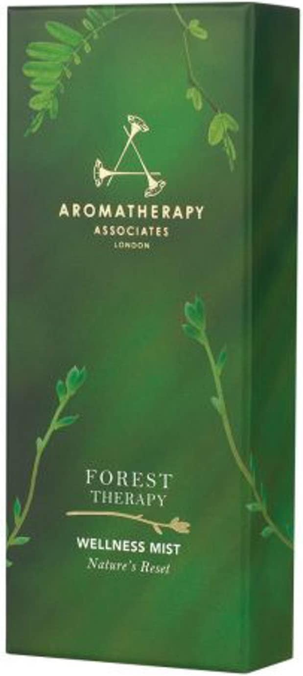Aromatherapy Associates Forest Therapy Wellness Mist. Body and Linen Spray to Ground and Restore. Made with Pink Pepper, Mediterranean Cypress and Ho Wood Essential Oils (0.34 fl oz)