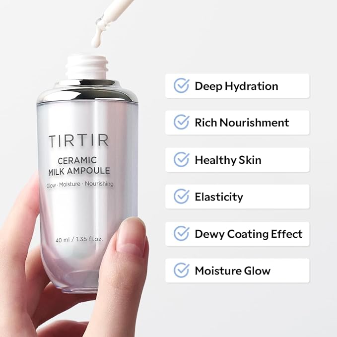 TIRTIR Ceramic Milk Ampoule (1.35 Fl Oz)