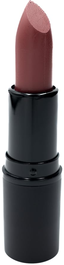 Delicious Mauve Medium Red Pink Lipstick Color Moisturizing Paraben Free, No Animal Testing & Cruelty Free Lip Makeup Color