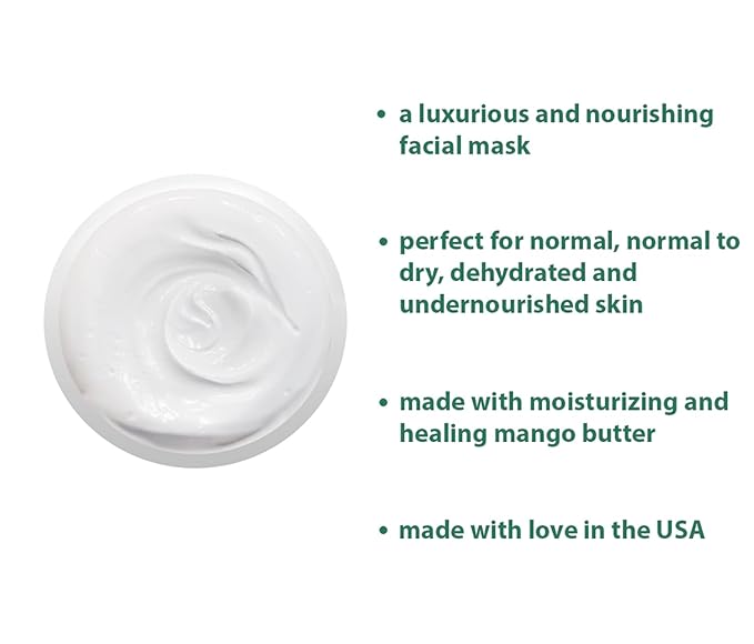 Raya Collagen Treatment Masque (604) | Nourishing Facial Treatment Mask for Combination, Dry, Dehydrated, and Dull Skin | Helps Reduce Lines and Wrinkles