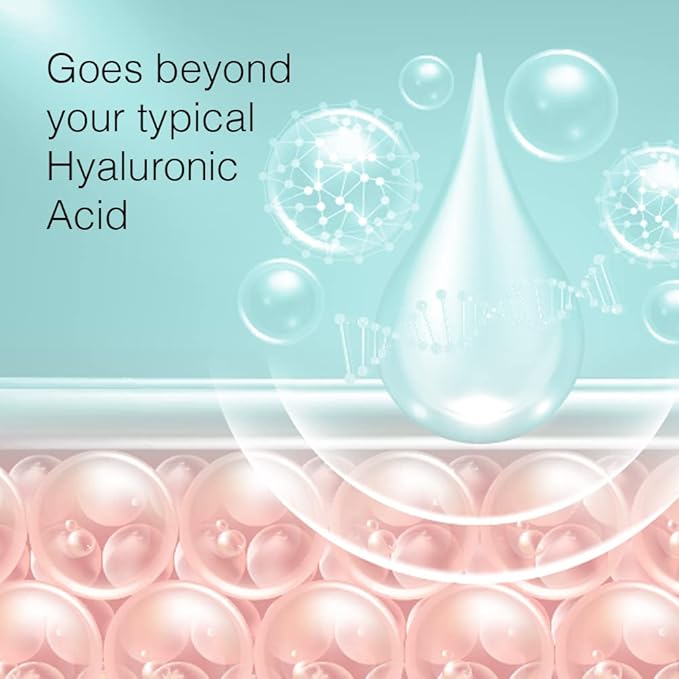 MD Complete Quench & Restore Advanced Hyaluronic Acid Treatment For Plumping and Firming on Face, Hands and body With Hyaluronic Acid, Peptides, Niacinamide and Lactic Acid Lavender Scent 1.0 Fl. Oz