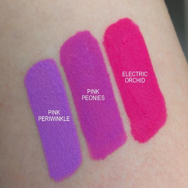 Aromi Neon Magenta Liquid Lipstick | Bright, Hot Pink Lip Color for Women, Vegan, Long-lasting, Long Wear (Electric Orchid)