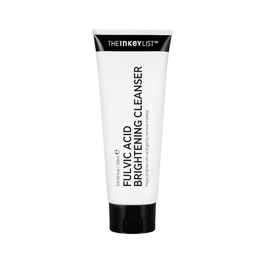 The INKEY List Fulvic Acid Brightening Cleanser 5 Fl Oz, Removes Makeup, For a Healthy Looking Complexion, Fragrance Free, Suitable For All Skin Types