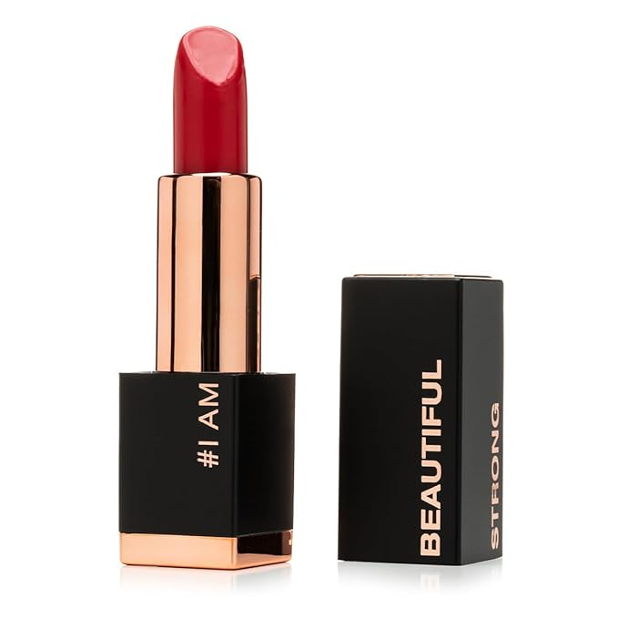 Kandi Koated Pretty Powerful Lipstick [Authentic] Matte Lip Color by Kandi Burruss | Special Edition Packaging | Creamy Texture, Rich Color, Paraben-Free, Cruelty-Free Formula | Beauty & Makeup