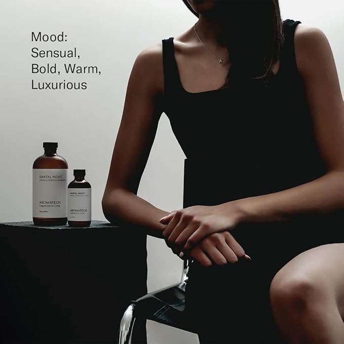 AromaTech Santal Night for Aroma Oil Scent Diffusers - 10 Milliliter