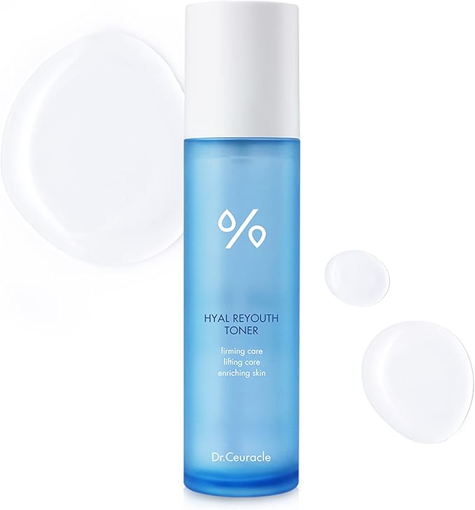Dr.Ceuracle by leegeehaam Hyal Reyouth Toner (120ml / 4.05 fl. oz.) - Quick Absorbing and Hydration Boosting Facial Serum with Hyaluronic Acid, Panthenol for All Skin Types