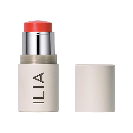 ILIA - Multi-Stick For Lips + Cheeks | Buildable, Creamy, Multi-Use Color Formula for All Skin Types | Nourish, Soften, Protect | Non-Toxic, Vegan, Cruelty-Free (Dear Ruby, 0.15 oz | 4.5 g)