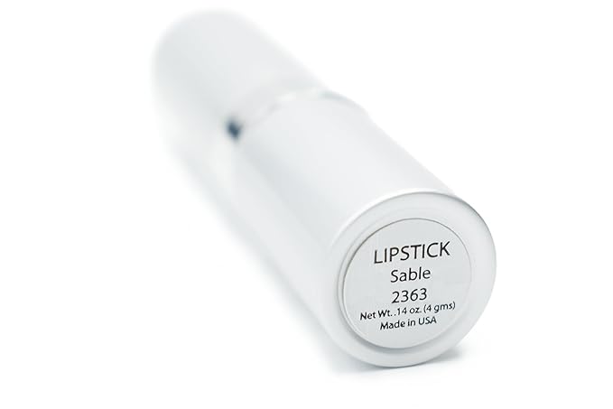 Sable Medium Pink Brown Nude Lipstick Color Moisturizing Paraben Free, No Animal Testing & Cruelty Free Lip Makeup Color