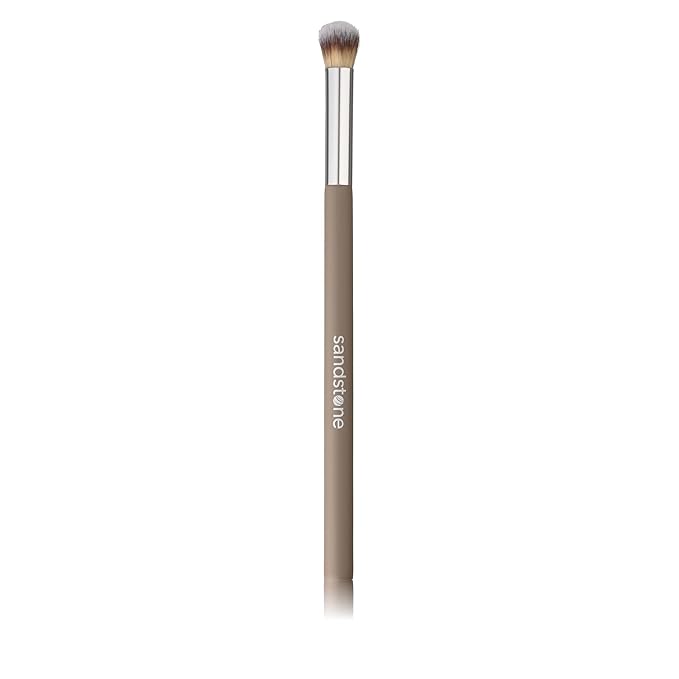 Sandstone Scandinavia Soft Collection Makeup Brush - Professional Premium Concealer brush for applying and blending concealer. Ultra soft bristles. Vegan Makeup brush for all skin types