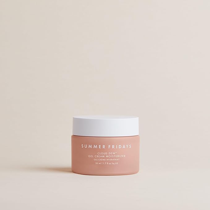 Summer Fridays Cloud Dew Gel Cream Moisturizer - Lightweight Face Moisturizer with Hyaluronic Acid + Ceramides for Skin Plumping Hydration and Glowing Skin (1.7 Fl Oz)