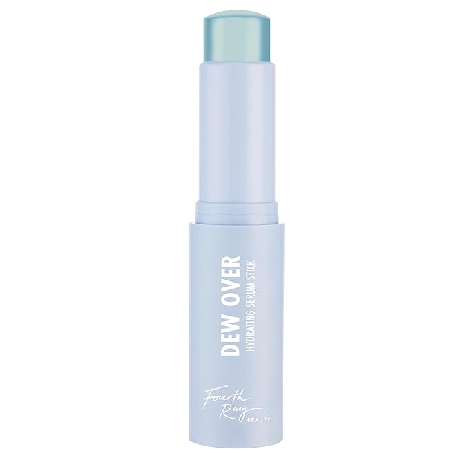 ColourPop Hyaluronic Acid Face Serum Stick - Hydrating Serum for Glowy Summer Makeup Prep with Squalane for Improved Moisture Retention & Cucumber Extract to Help Reduce Puffiness - Dew Over (0.25 oz)