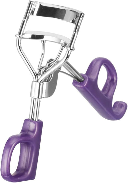 Eyelash Curler with Pads, Professional Eyelash Curler (Purple)