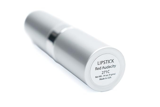 Red Audacity Marylin Monroe Red Creamy Pearl Lipstick Color Moisturizing Paraben Free, No Animal Testing & Cruelty Free Lip Makeup Color
