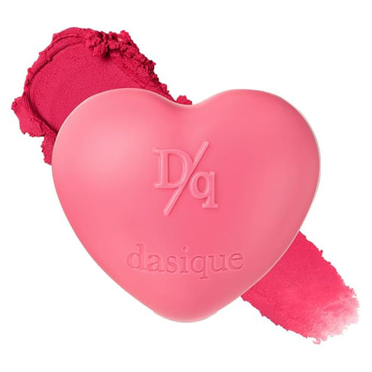 dasique Souffle Color Pot #11 Cherry Custard – Makeup Blush, Buildable Silky-Smooth Texture, Build-In Mini Brush, Multi-Use For Cheek and Lip