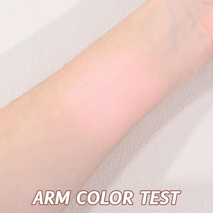 Monochrome Matte Eyeshadow Palette,Off White Pink Nude Neutral Matte Pressed Powder Single Vegan Eyeshadow,Long-Lasting Sheer Eye Makeup Apply Makeup Easily,Smooth Formula; Talc,Vegan & Cruelty-Free