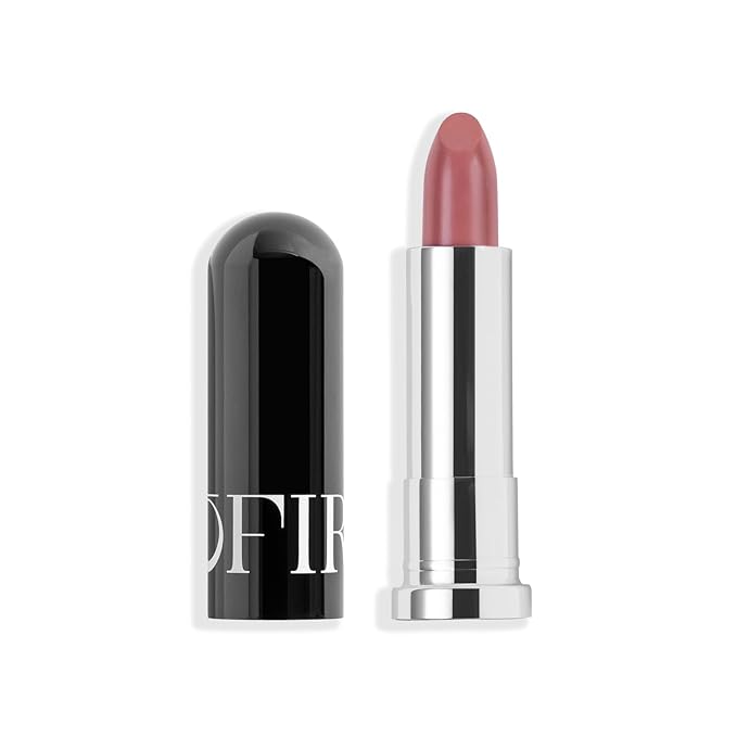 OFIR Lip Rouge Satin Hydrating Lipstick | Full Coverage Cream Lipstick for Long Wear Comfort | Lightweight Lip Satin Finish with Shea Butter | Berry - Muted Plum 0.12 oz