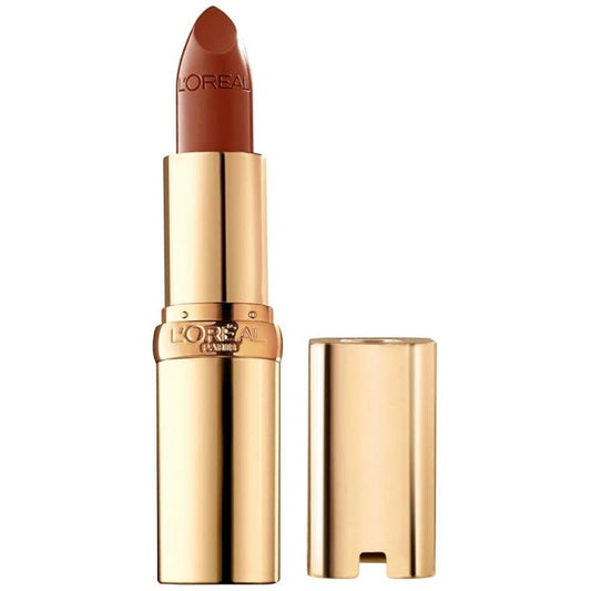 L'Oreal Paris Colour Riche Original Creamy, Hydrating Satin Lipstick with Argan Oil and Vitamin E, Cinnamon Toast, 1 Count