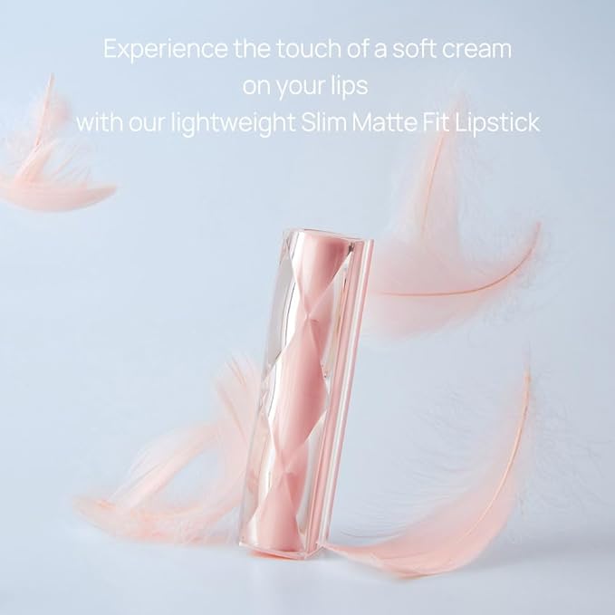 YNM Cream Matte Lipstick, Pigmented Long Lasting Velvet Finish, Creamy Soft Texture, Full Coverage, Lightweight, Moisturizing, Hydrating Lipstick for Women, ROSE BIEGE, 0.19 Fl Oz