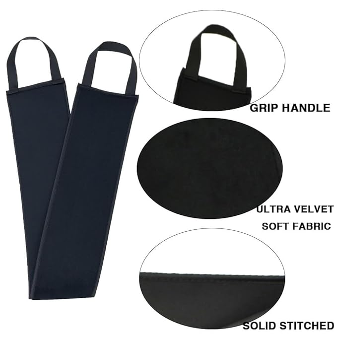 4Pack Self Tanning Mitt Applicator Set, 1 Self Tanning Mitt, 1 Self Tanner Lotion Back Applicator, 1 Self Face Tanner Brush, 1 Exfoliating Glove, Sunless Self Tan Kit