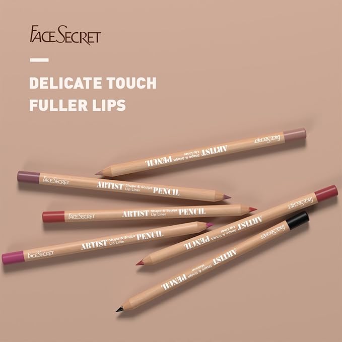 8pcs Nude Lip Liner Makeup Set - Waterproof & Smudge-Proof Matte Pencil, Long-Lasting & Durable, Smooth & Easy Glide, Non-Smudge, Contouring, Filling & Layering (Set 3, 8 Count (Pack of 1))