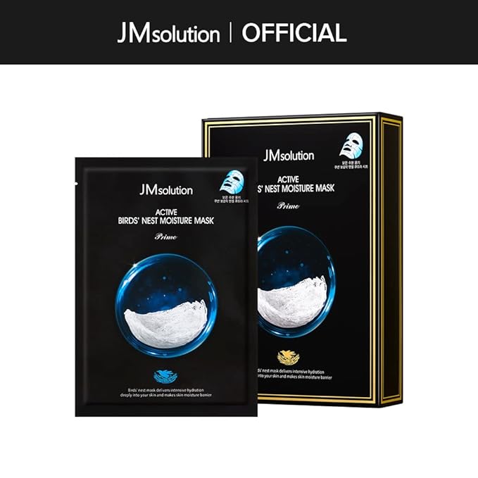 JMsolution Face Mask Bundle 20EA - Water Luminous S.O.S Ringer Mask Bird Nest Mask