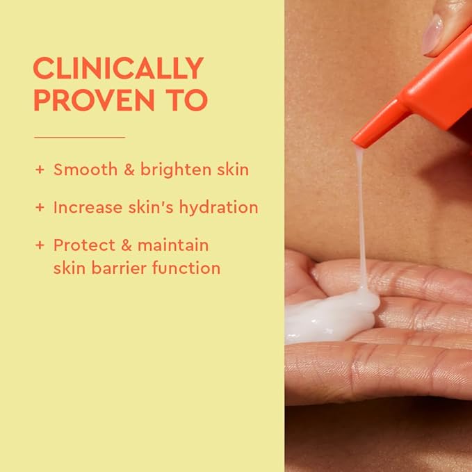 BYOMA Smoothing Body Serum - For Breakouts & Textured Skin - Lightweight Body Serum with Succinic Acid & Blue Tansy - Restores Skin Barrier & Soothes Inflammation - 6.76 fl oz