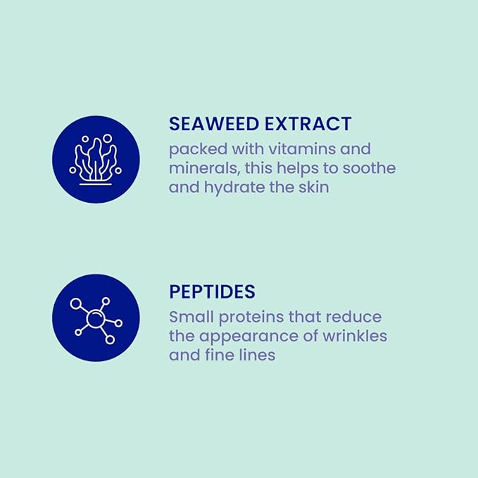 FACETORY K Beauty Face Mask Skin Care - SEA THE RADIANCE PLUMPING Sheet Mask with Peptides & Seaweed Extract | Hydrates, Firms, Rejuvenates (5 Pack)