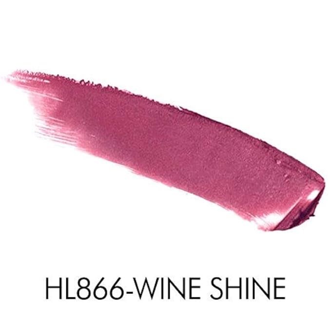 Palladio Herbal Lipstick, Rich Pigmented and Creamy, Infused with Aloe Vera, Chamomile & Ginseng, Prevents Lips from Drying, Combats Fine Lines, Long Lasting Lipstick, Wine Shine